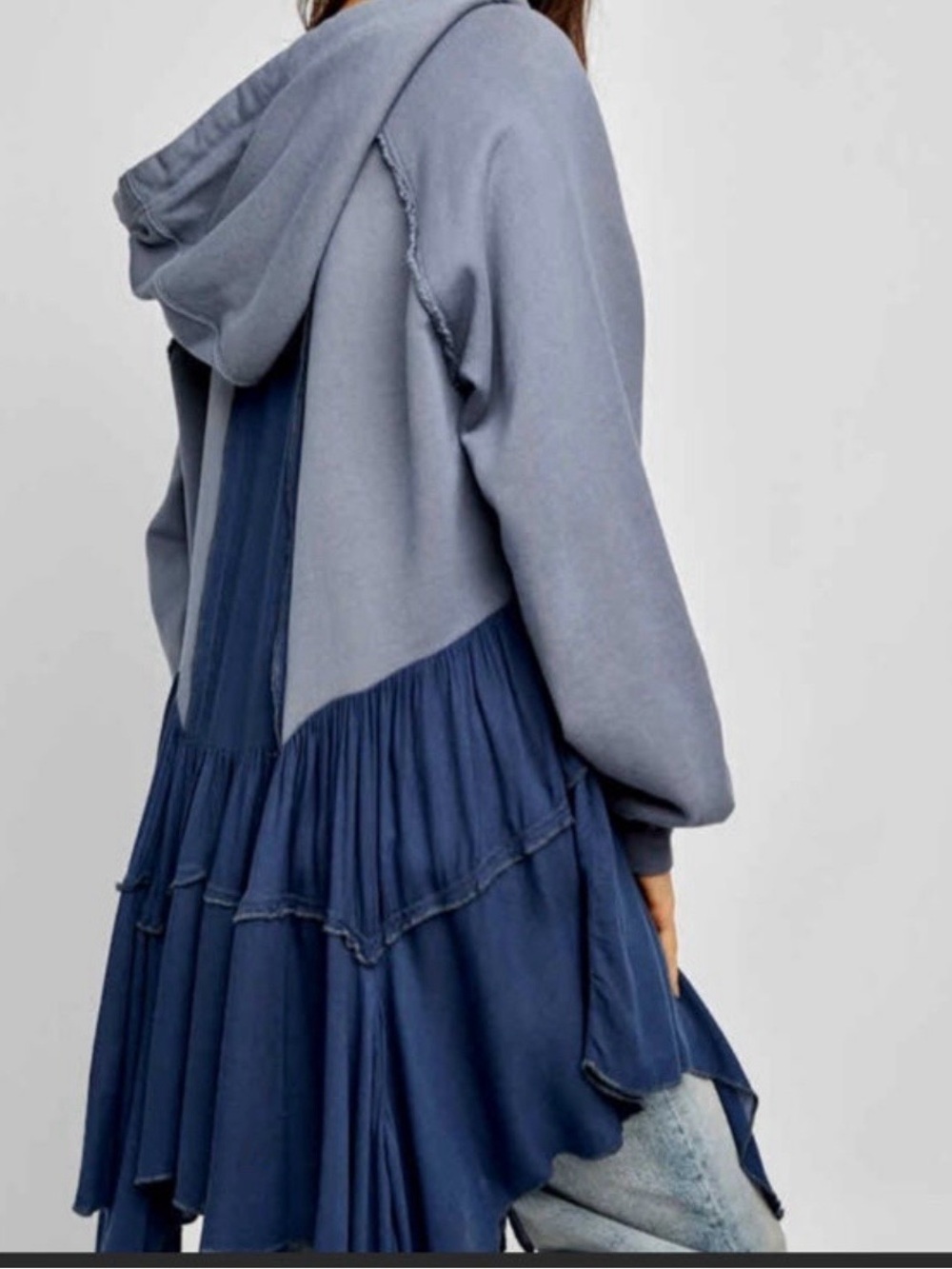 Free People Moon Dust Hoodie L - Picture 3 of 4